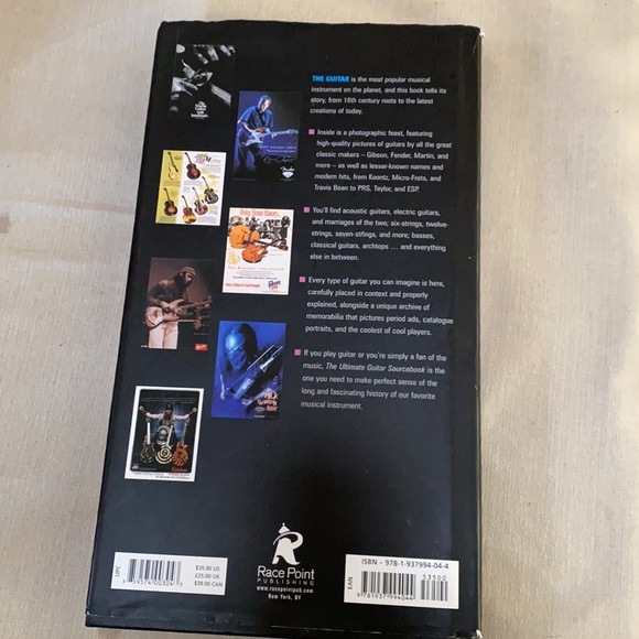 NWOT The Ultimate Guitar Sourcebook by Tony Bacon Hardcover - Picture 2 of 16